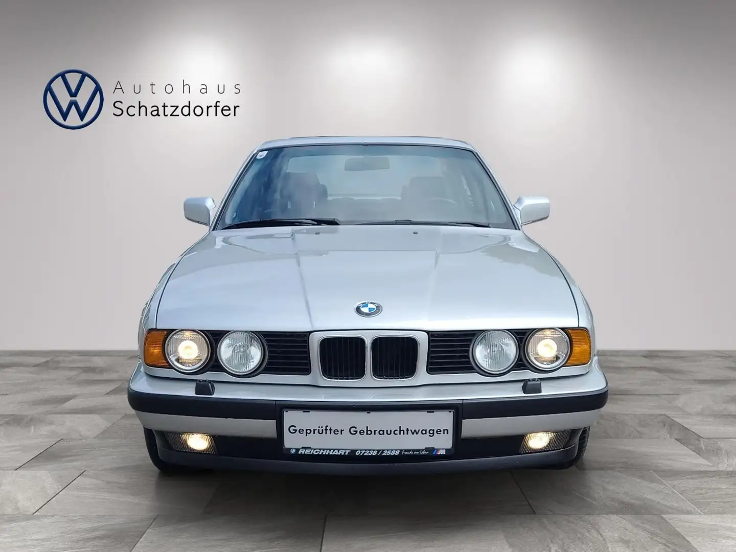 BMW 535 BMW 535i Aut. Zilver - 2