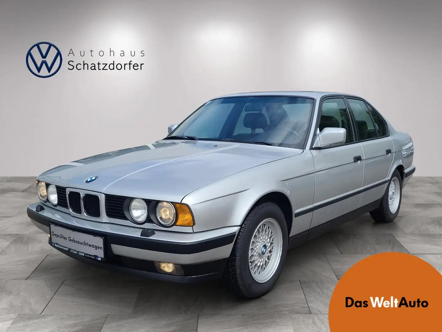 BMW 535 BMW 535i Aut. Zilver - 1