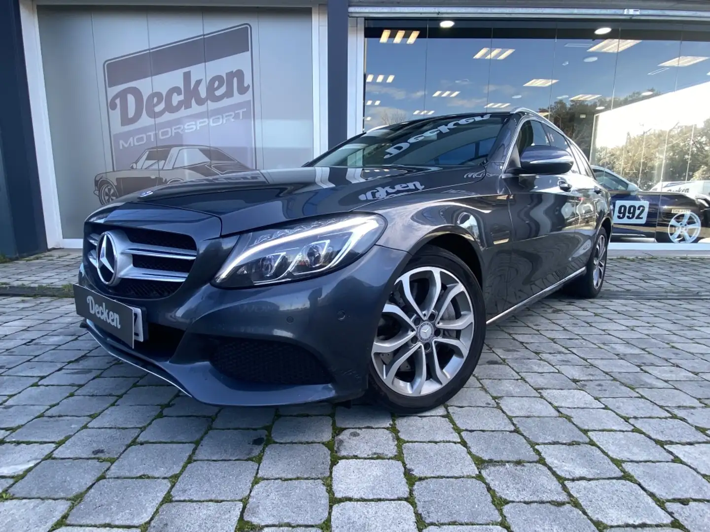 Mercedes-Benz C 350 Estate e Gris - 1