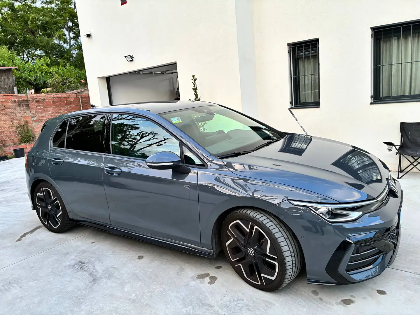 Volkswagen Golf Golf 2.0TDI R-Line DSG 110kW R-Line Gris - 1