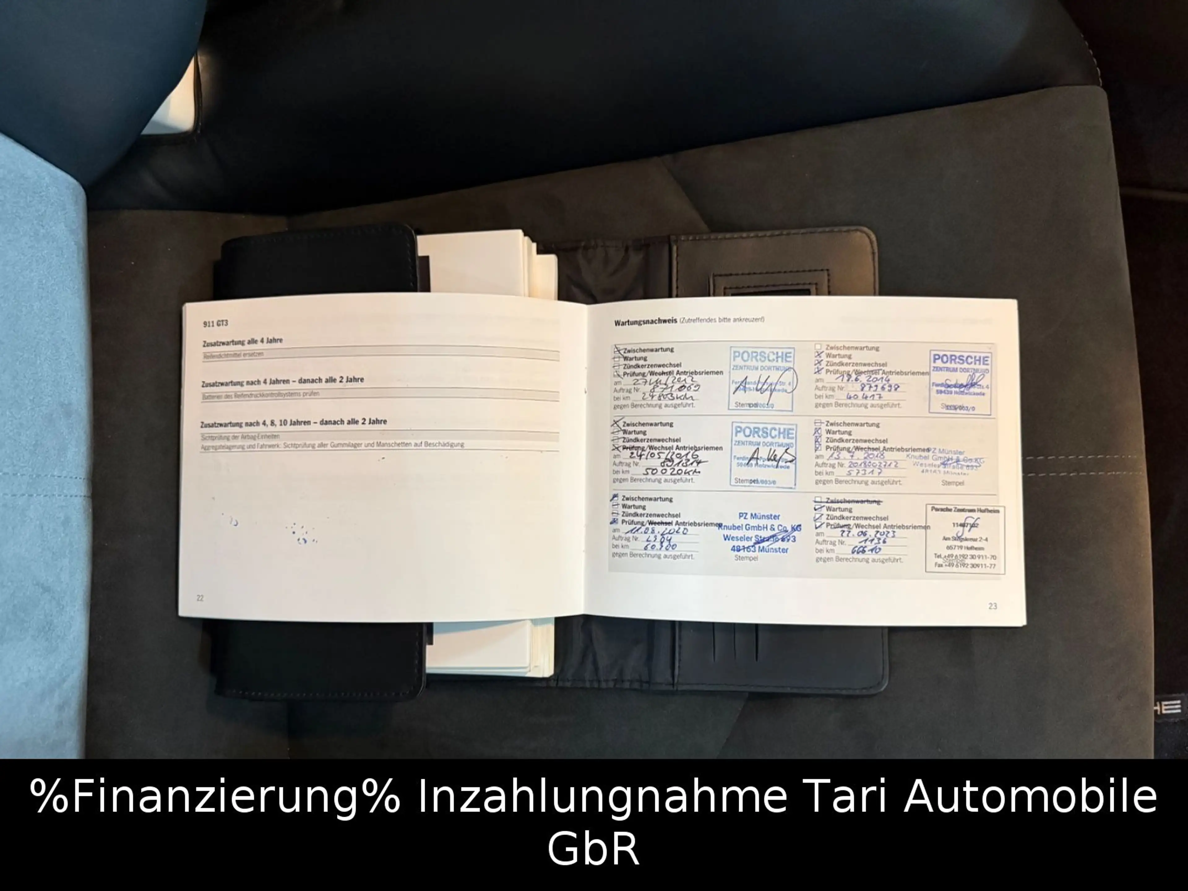Porsche 911 Carrera GTS Cabrio 6-Gang BRD PZ-Scheckheft — photo 48