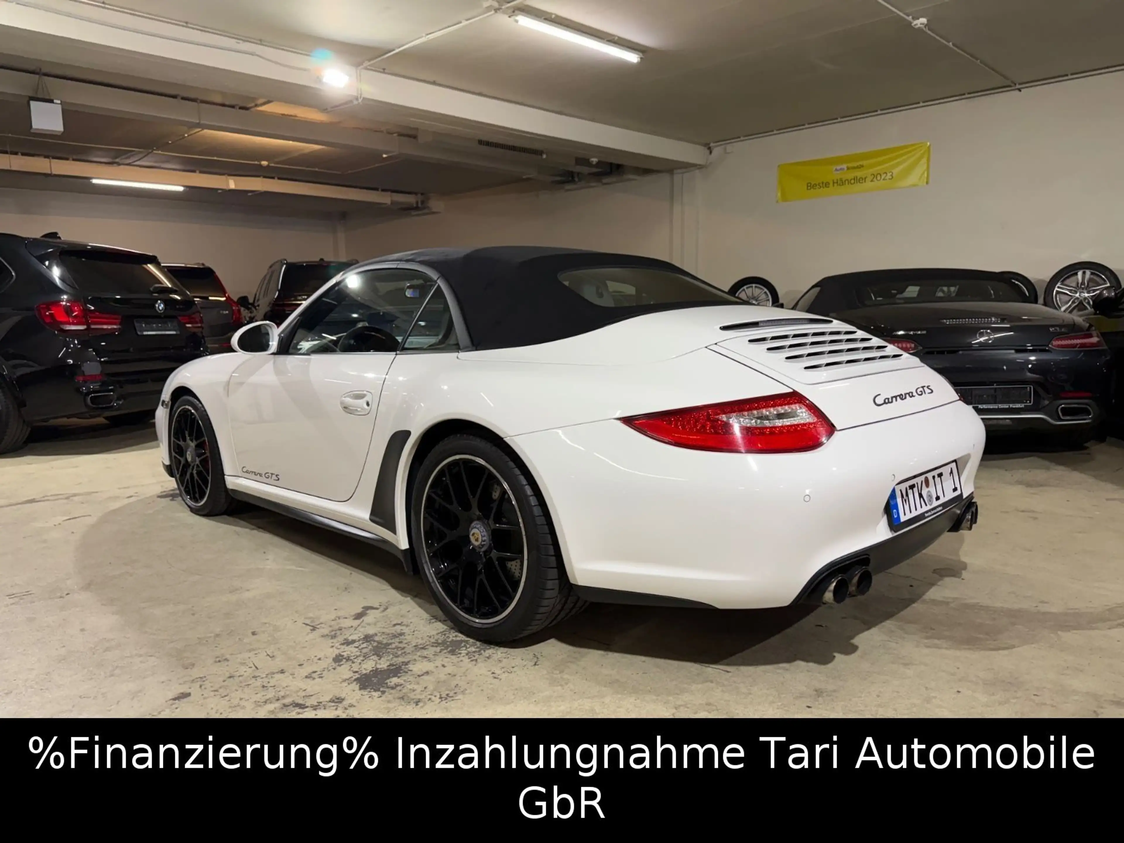 Porsche 911 Carrera GTS Cabrio 6-Gang BRD PZ-Scheckheft