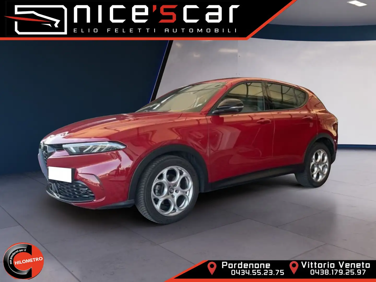 Alfa Romeo Tonale 1.6 diesel 130 CV TCT6 Sprint Rosso - 1
