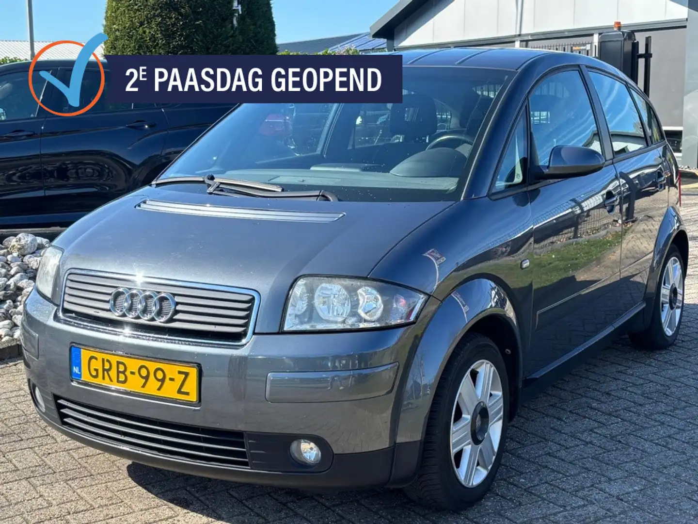Audi A2 1.4 Pro Line 2004 Onderhoudshistorie 95.000 KM Gris - 1