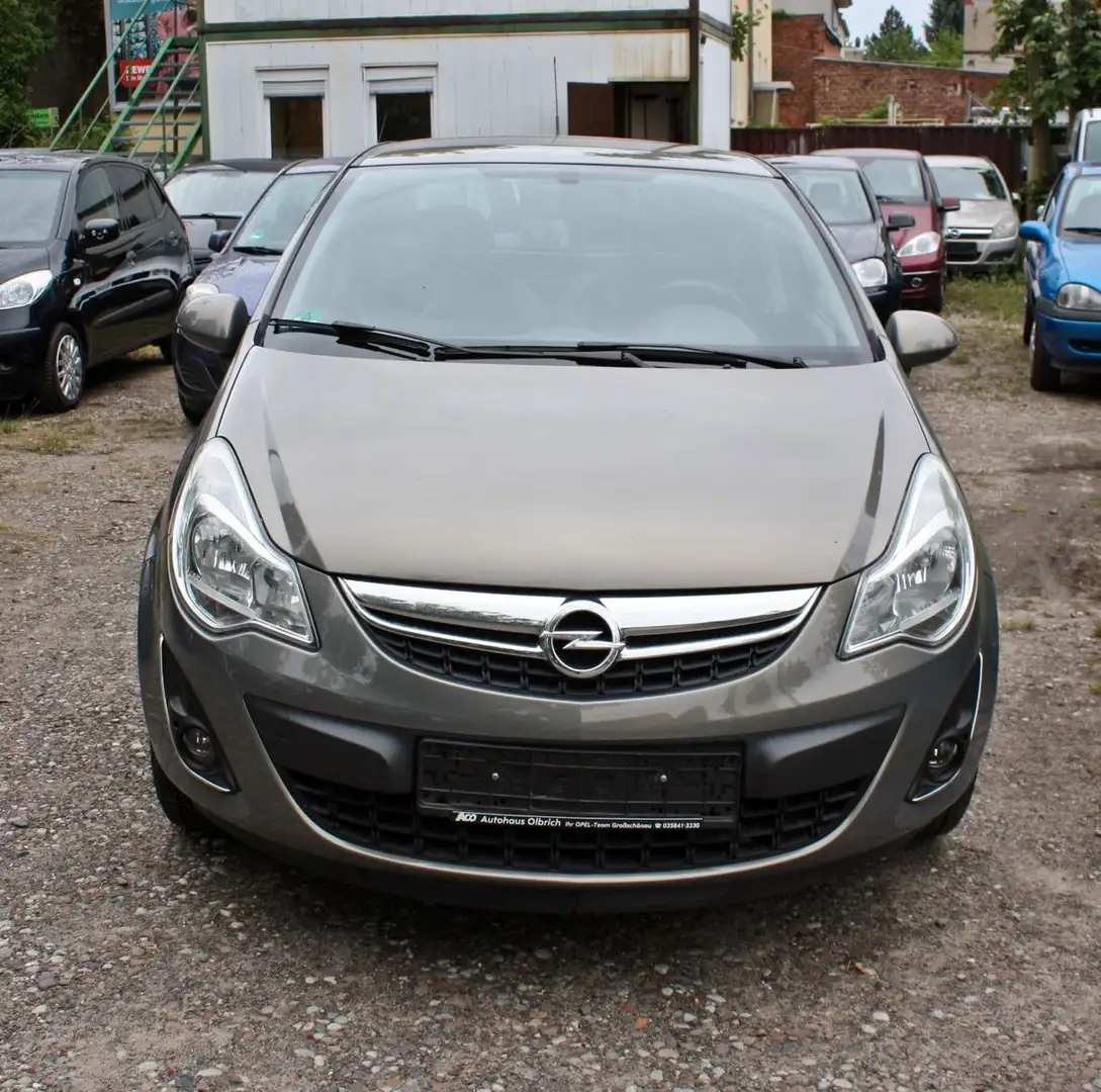 Opel Corsa D Satellite /1.Hand/ TÜV/AU 07/2027 Grau - 2