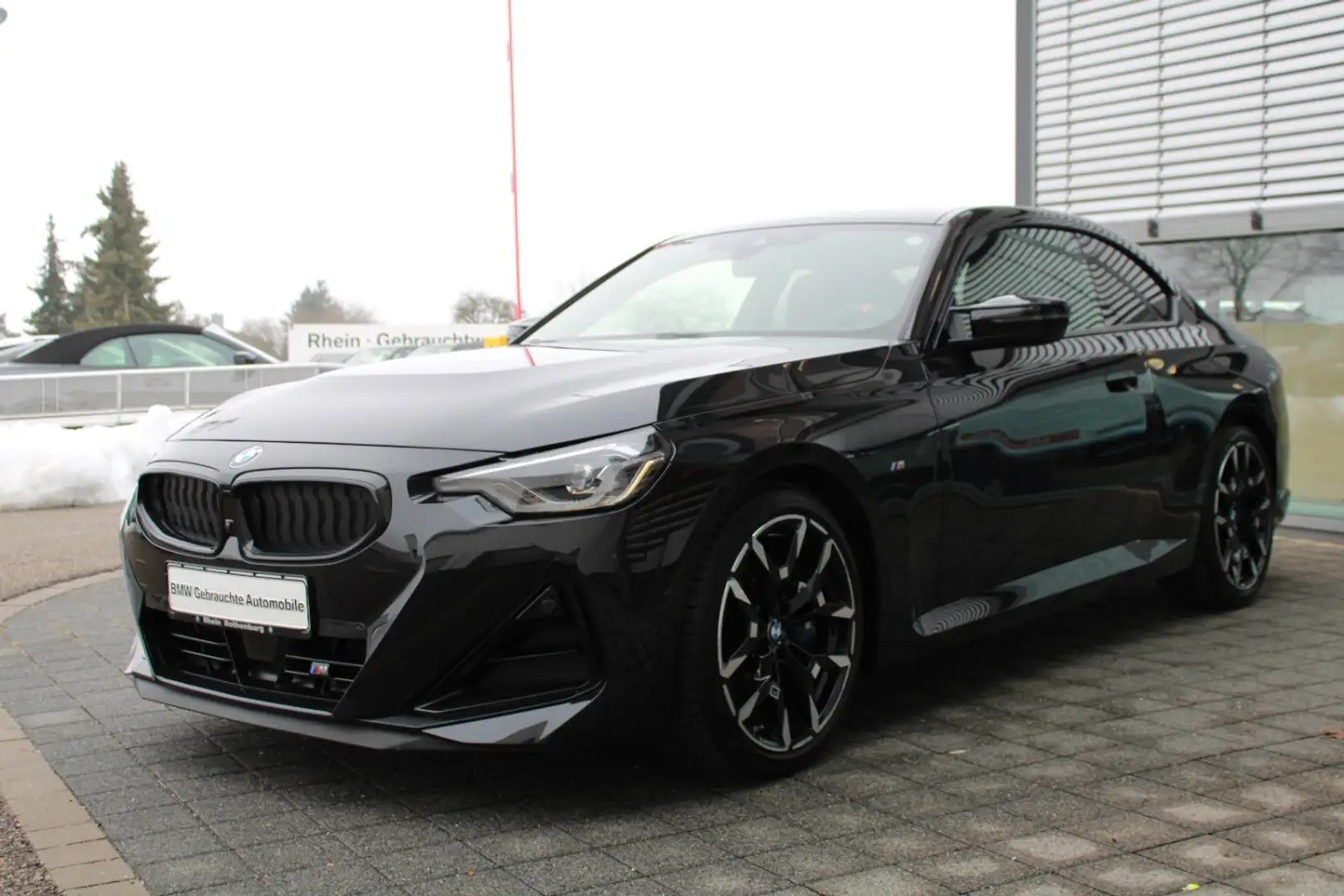BMW 240 Mi xDrive Coupé M Sport HeadUp ACC 360 Cam SH Noir - 1