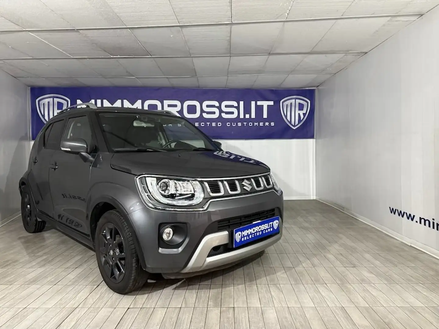 Suzuki Ignis 1.2 Hybrid Top Uniproprietario Km certificati Grigio - 1