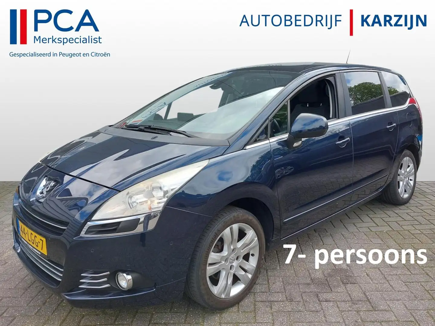 Peugeot 5008 1.6 THP ST Premiere 7p. Bleu - 1