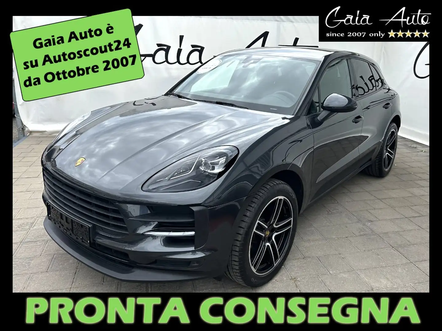Porsche Macan 2.0 245CV PDK Full LED, 20" PELLE, Grigio - 1