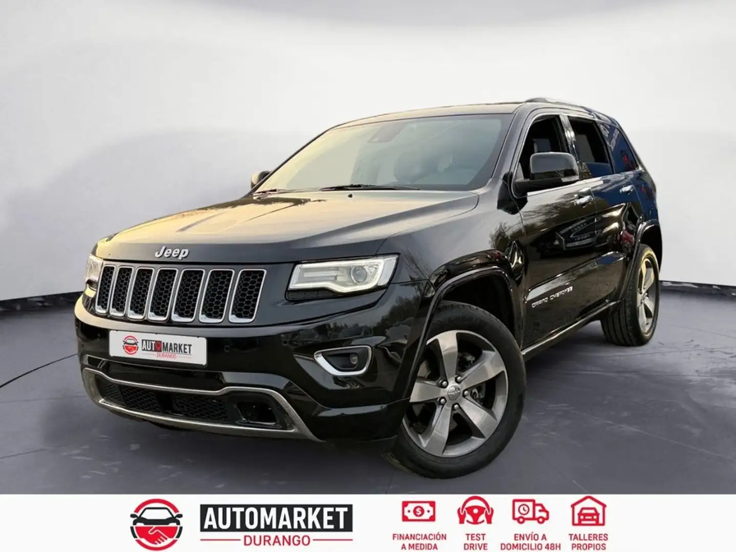 Jeep Grand Cherokee 3.0 V6 Diesel Overland 250 CV Negro - 1