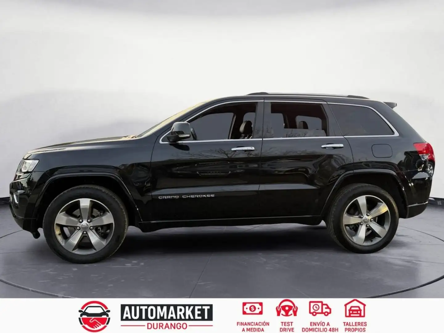 Jeep Grand Cherokee 3.0 V6 Diesel Overland 250 CV Negro - 2
