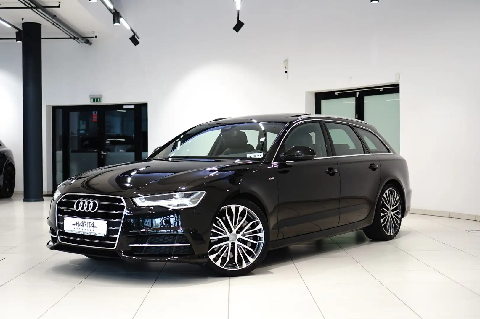 Audi A6 AVANT 3.0|S-LINE|HUD|LUFTF.|KAMERA|BOSE|PANO| Noir - 1