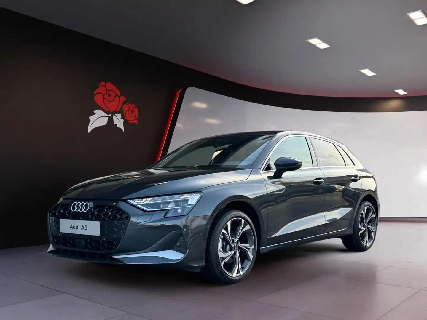 Audi A3 Sportback 30 1.5 TFSI S-tronic advanced LED ACC N Grijs - 2
