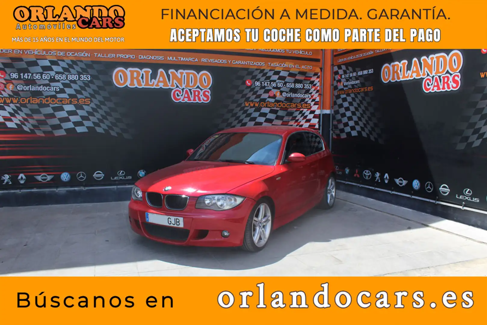 BMW 120 120d Red - 1