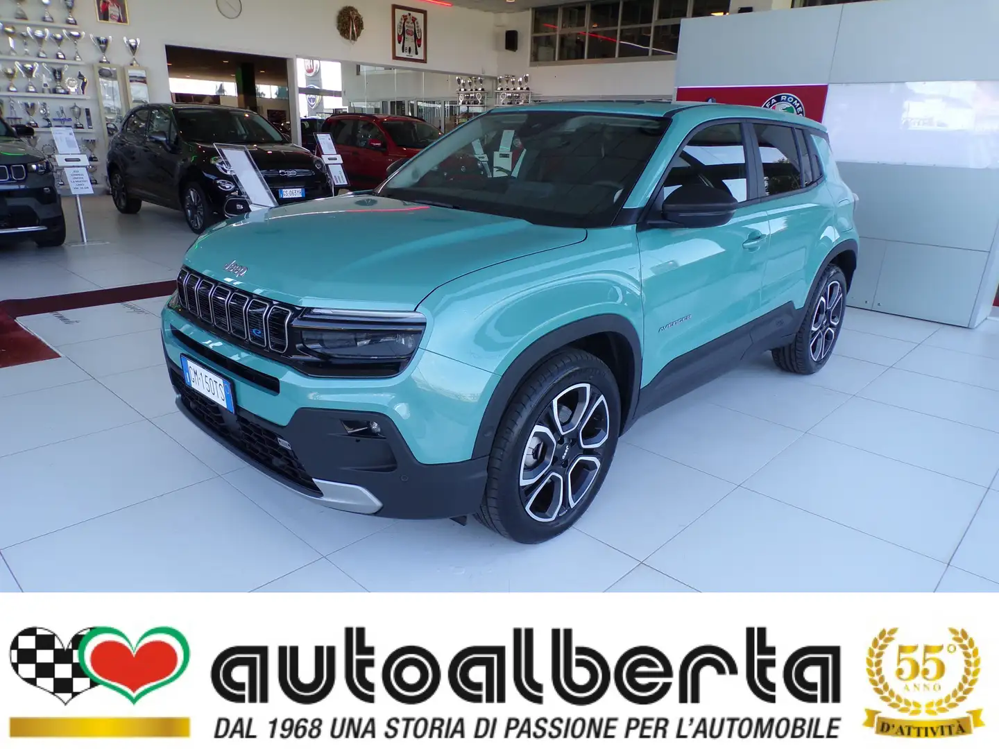Jeep Avenger Summit 156cv auto 100% Elettrica (KM 3.250) Albastru - 1
