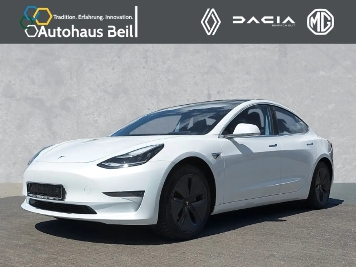 Tesla Model 3 Model 3 Langstreckenbatt. AWD Dual Motor Blanc - 1