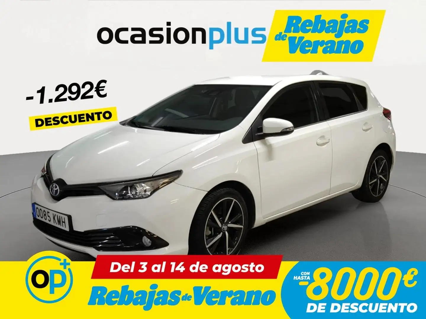 Toyota Auris hybrid 140H Feel! Edition Blanco - 1
