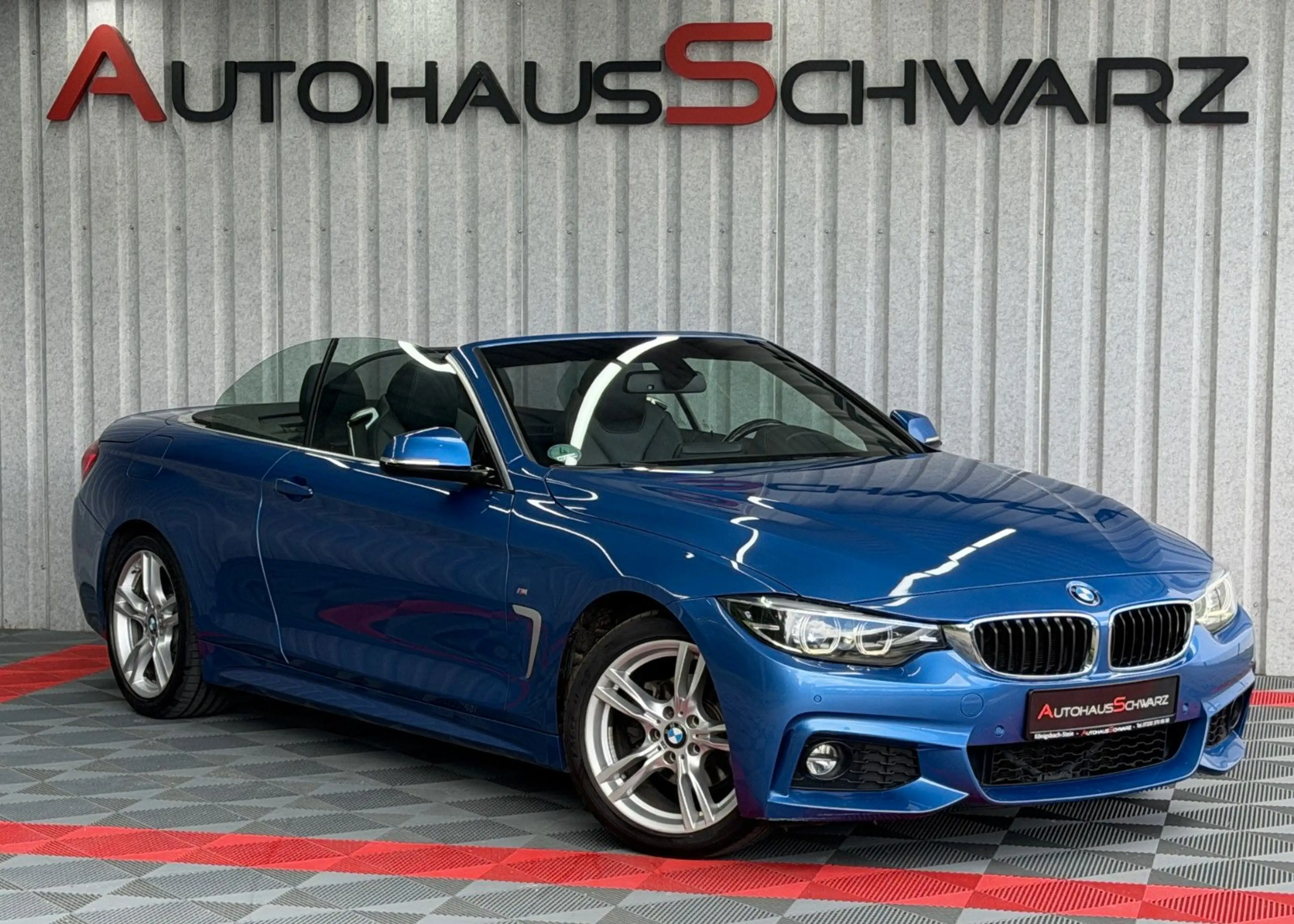 BMW 420 i Cabrio M Paket LED Leder Tempo Navi SHZ