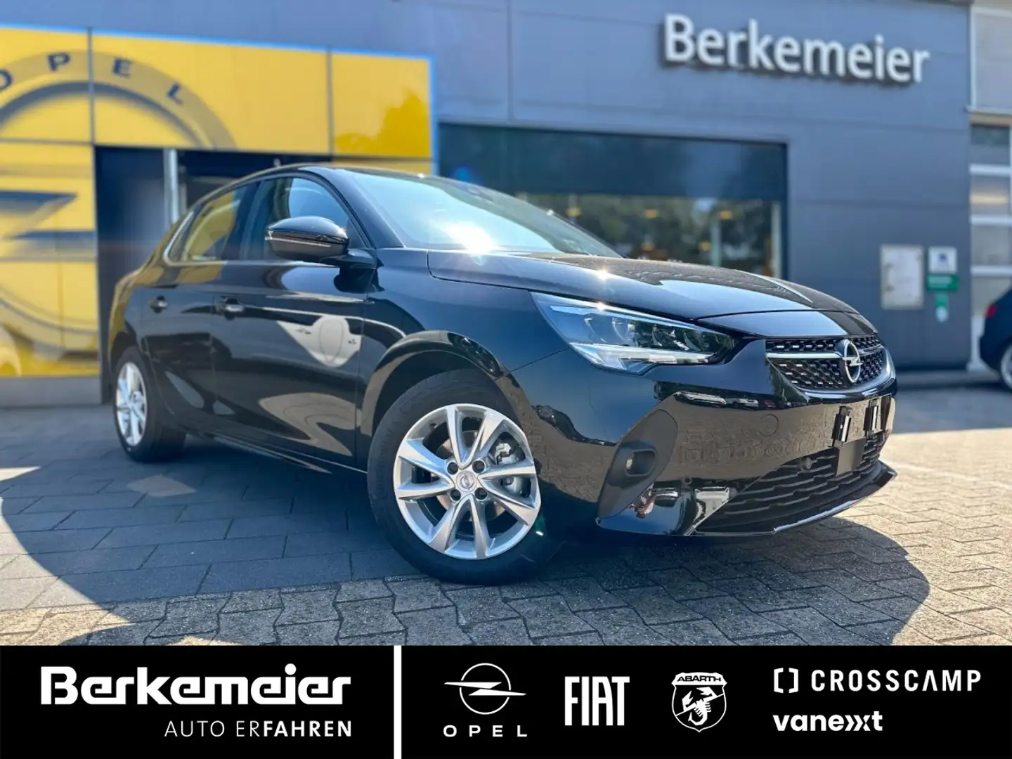 Opel Corsa Elegance 1.2 ** Sitzheiz/Navi/DAB ** Negro - 1
