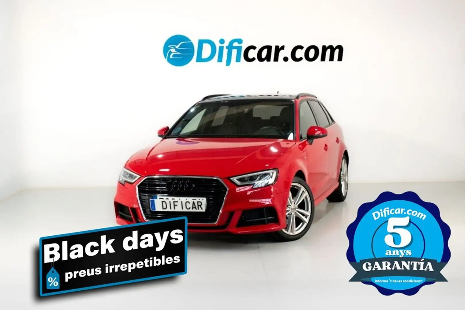 Audi A3 Sportback 35 TDI S line S tronic 110kW Rojo - 1
