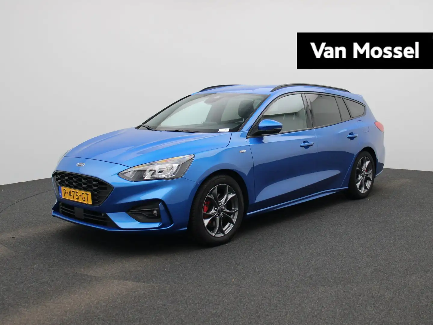 Ford Focus Wagon 1.0 EcoBoost Hybrid ST Line X Business Camer Blauw - 1