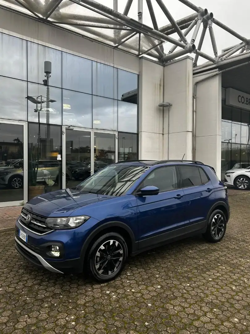 Volkswagen T-Cross 1.0 TSI 110 CV Style NEO PATENTATO Bleu - 2