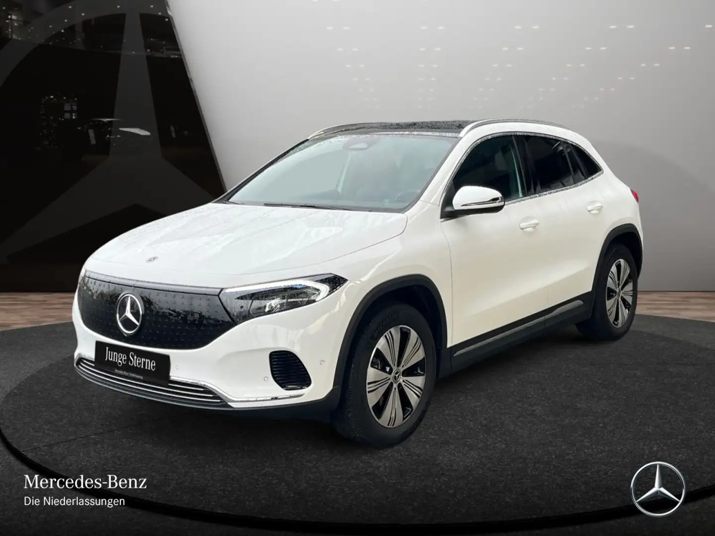 Mercedes-Benz EQA 350 4M PROG+ADVANCED+AHK+PANO+KAMERA+SPUR Weiß - 2