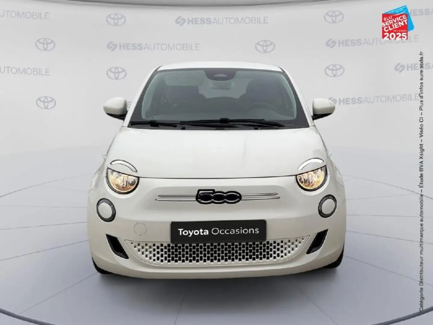 Fiat 500e e 95ch Action Blanc - 2