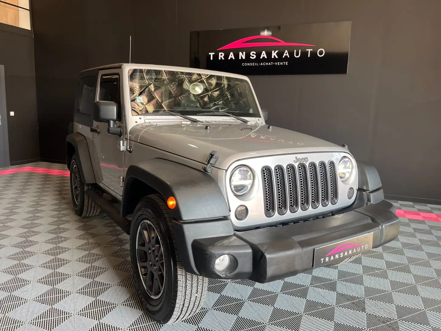 Jeep Wrangler Sport Gris - 2