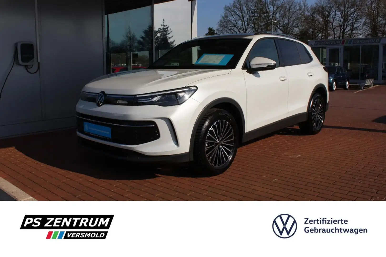 Volkswagen Tiguan 1.5 eTSI DSG Life AHK CAM ACC LED Bluetooth Weiß - 1