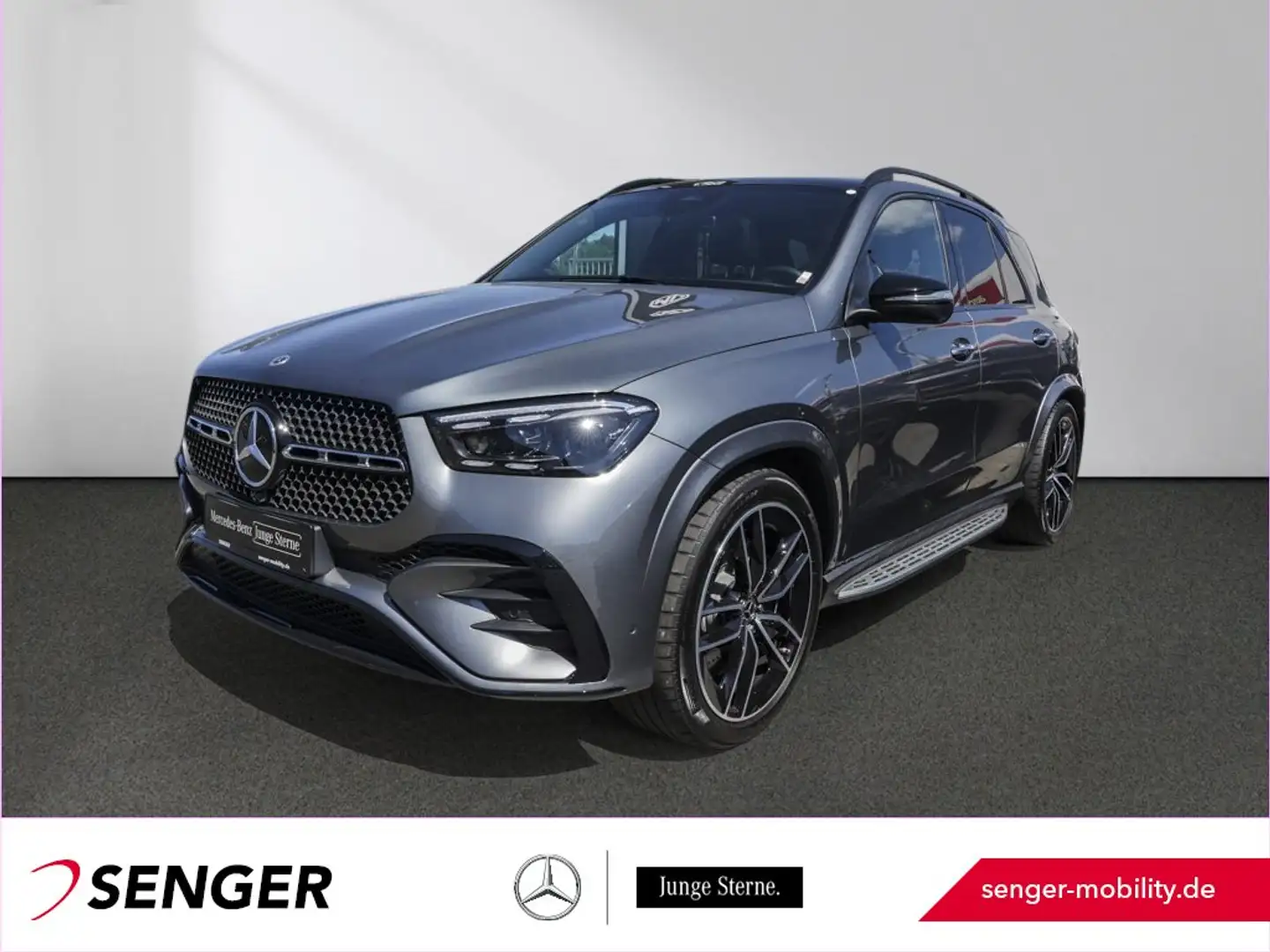 Mercedes-Benz GLE 350 de 4M AMG Multibeam-LED 360°-Kamera AHK Gris - 1