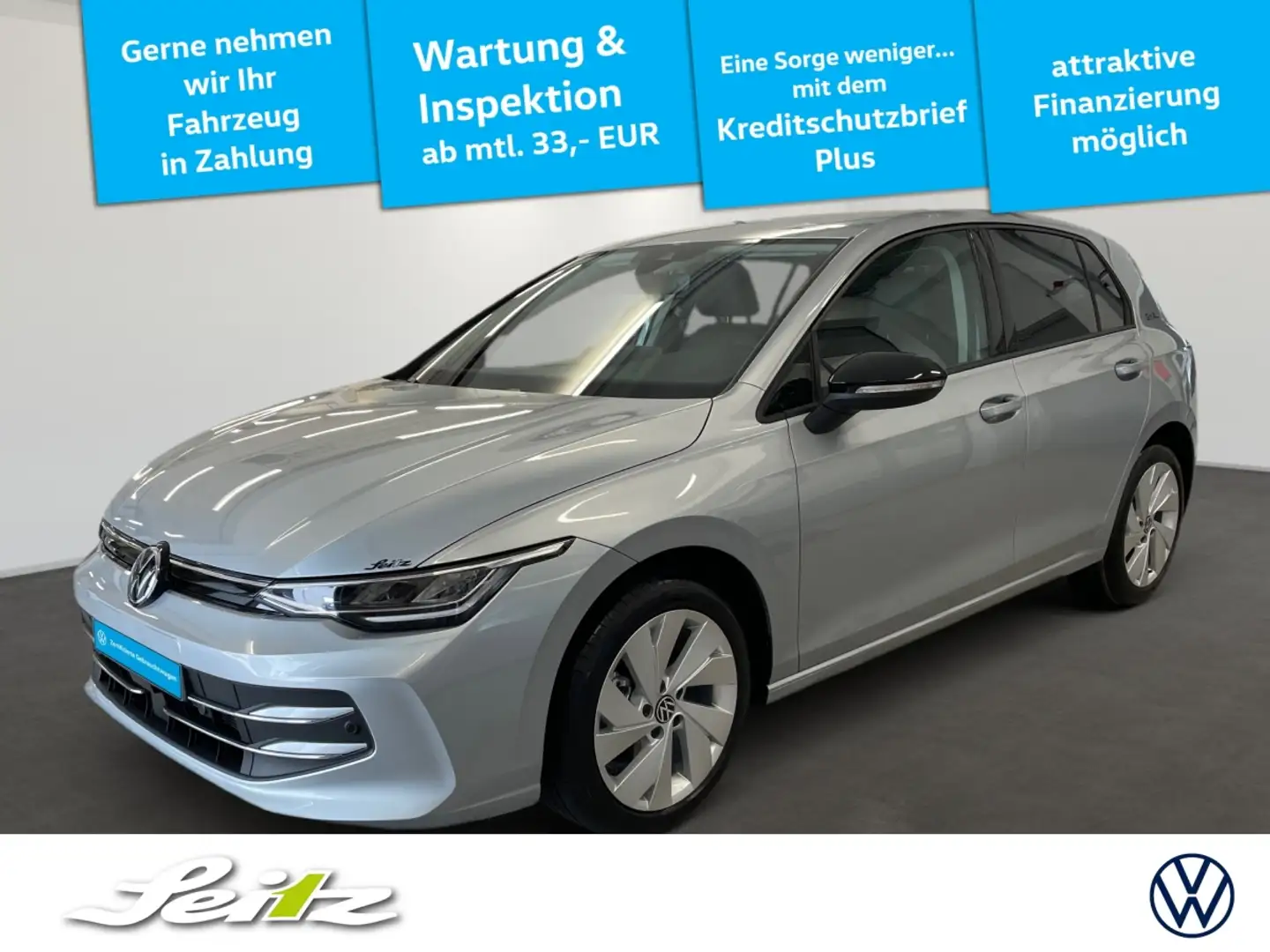 Volkswagen Golf VIII 1.5 TSI Goal *NAVI*KAMERA*SITZH* Argent - 1