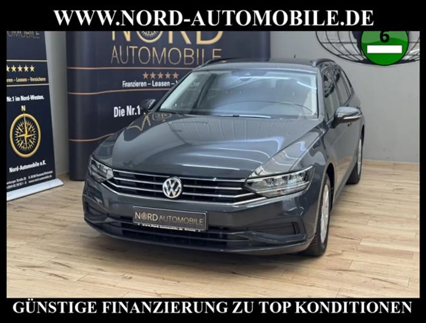 Volkswagen Passat Variant 1.6 TDI DSG Navi/LED/ACC Gris - 1