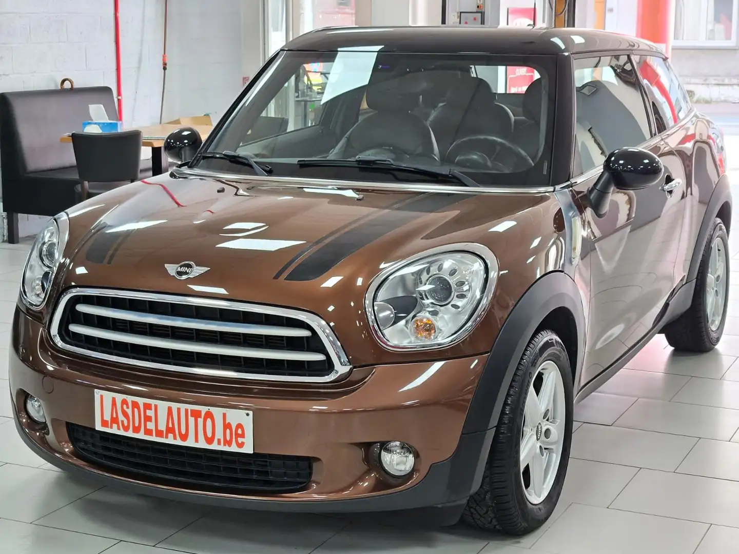 MINI Cooper D Paceman 1.6D Cuir Sensors Clim Cruise Blue Gps Start-Stop Marrone - 1