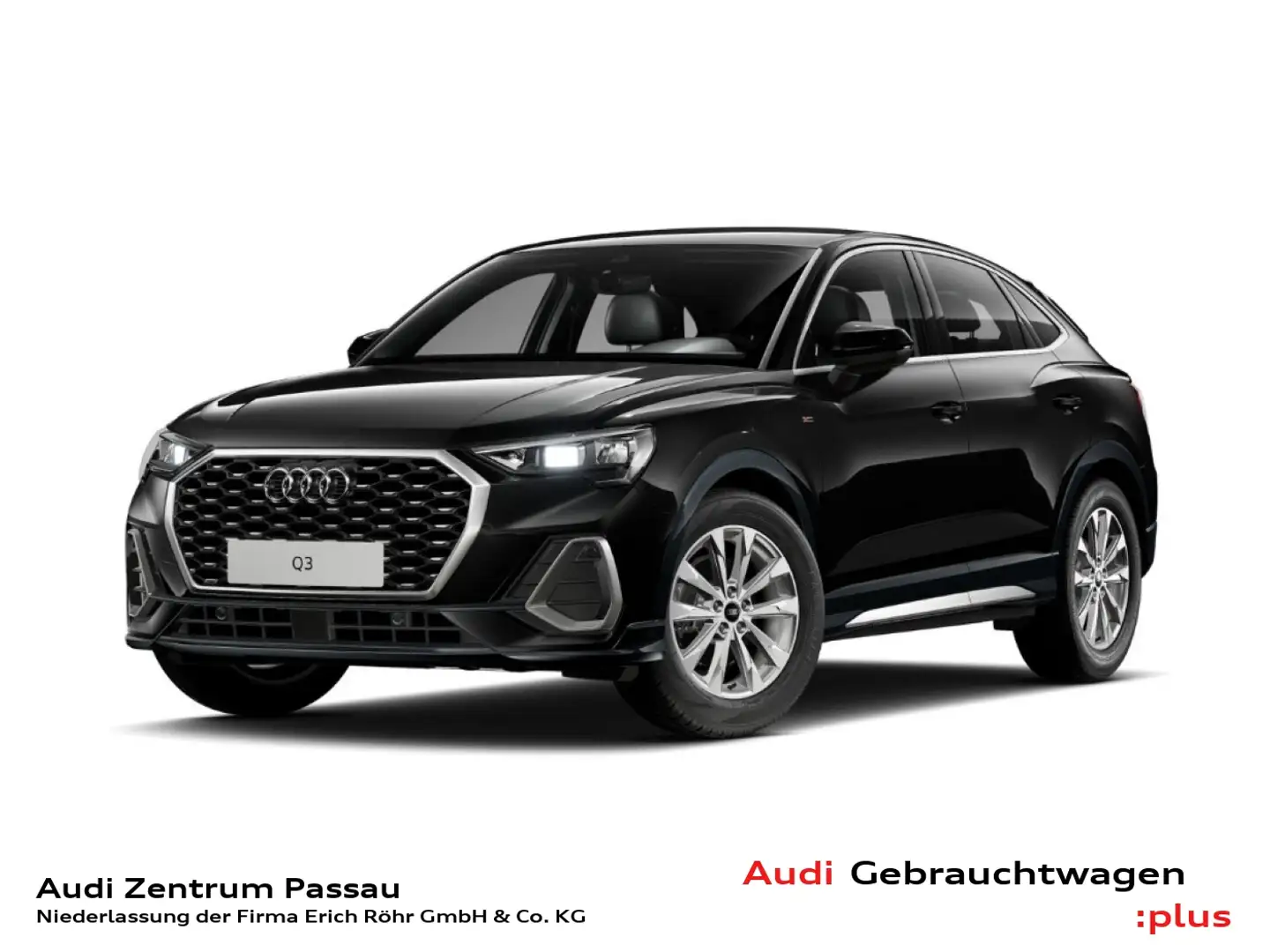 Audi Q3 Sportback S line (NAVI.SHZ.PDC.LED.DAB.virtual coc Schwarz - 1