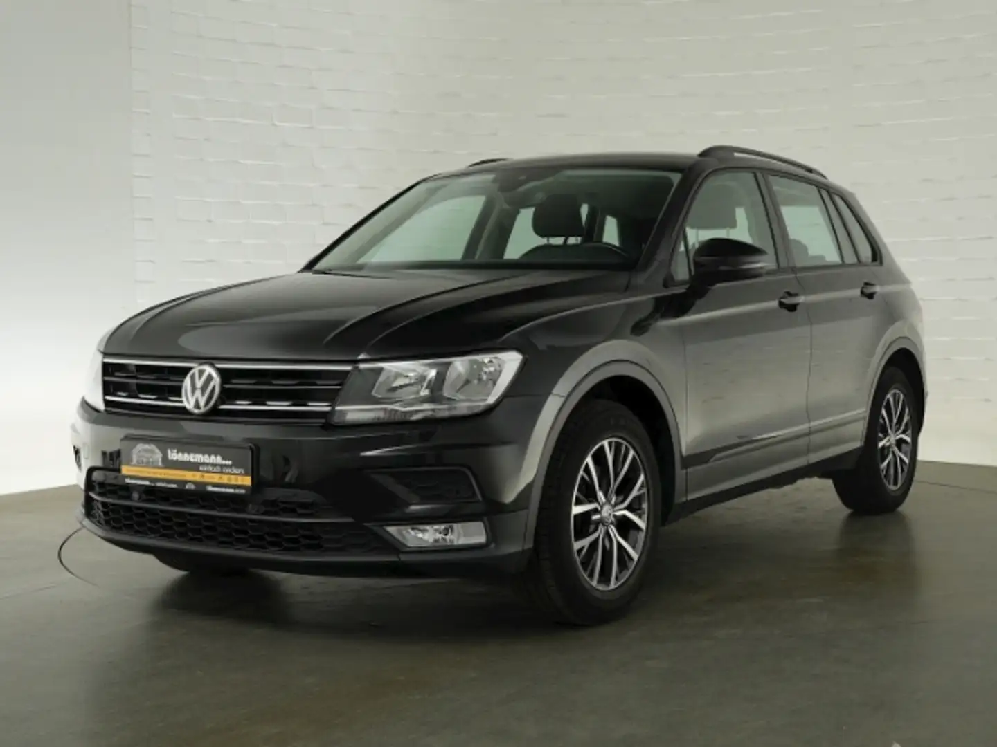 Volkswagen Tiguan TRENDLINE TSI+AHK+NAVI+SITZHEIZUNG+PARKPILOT HI+AL Schwarz - 2