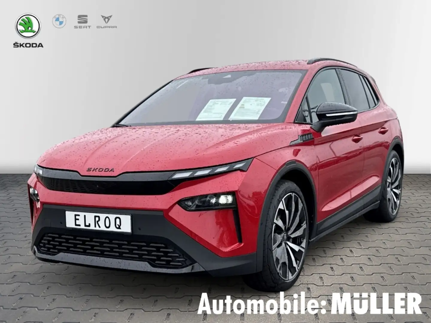 Skoda Elroq 85 Sportline 82 kWh Batterie Elektromotor *Maxx*Wä Rood - 1