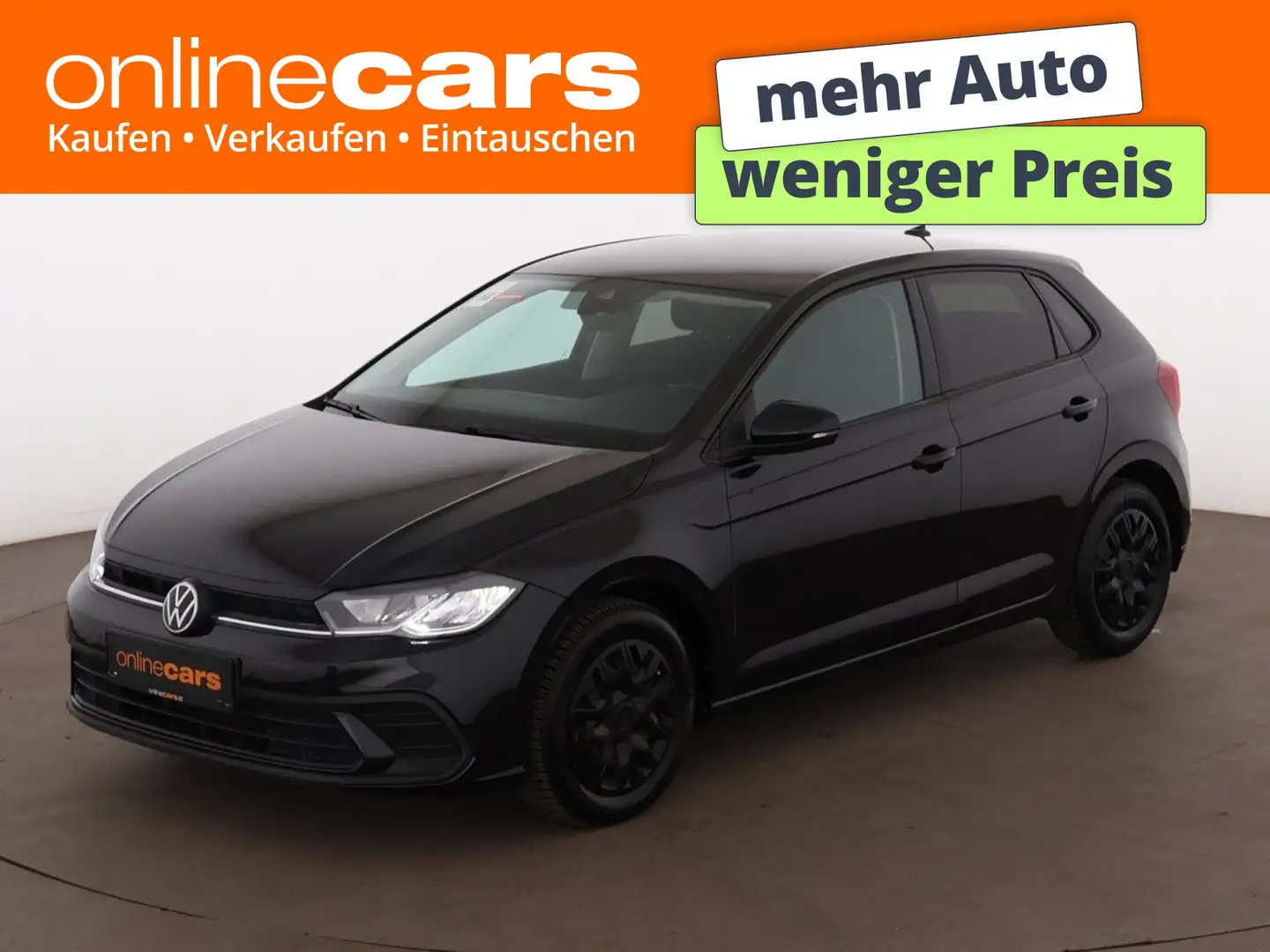 Volkswagen Polo VI 1.0 TSI Life Aut LED NAVI SITZHZG ASSIST Schwarz - 1