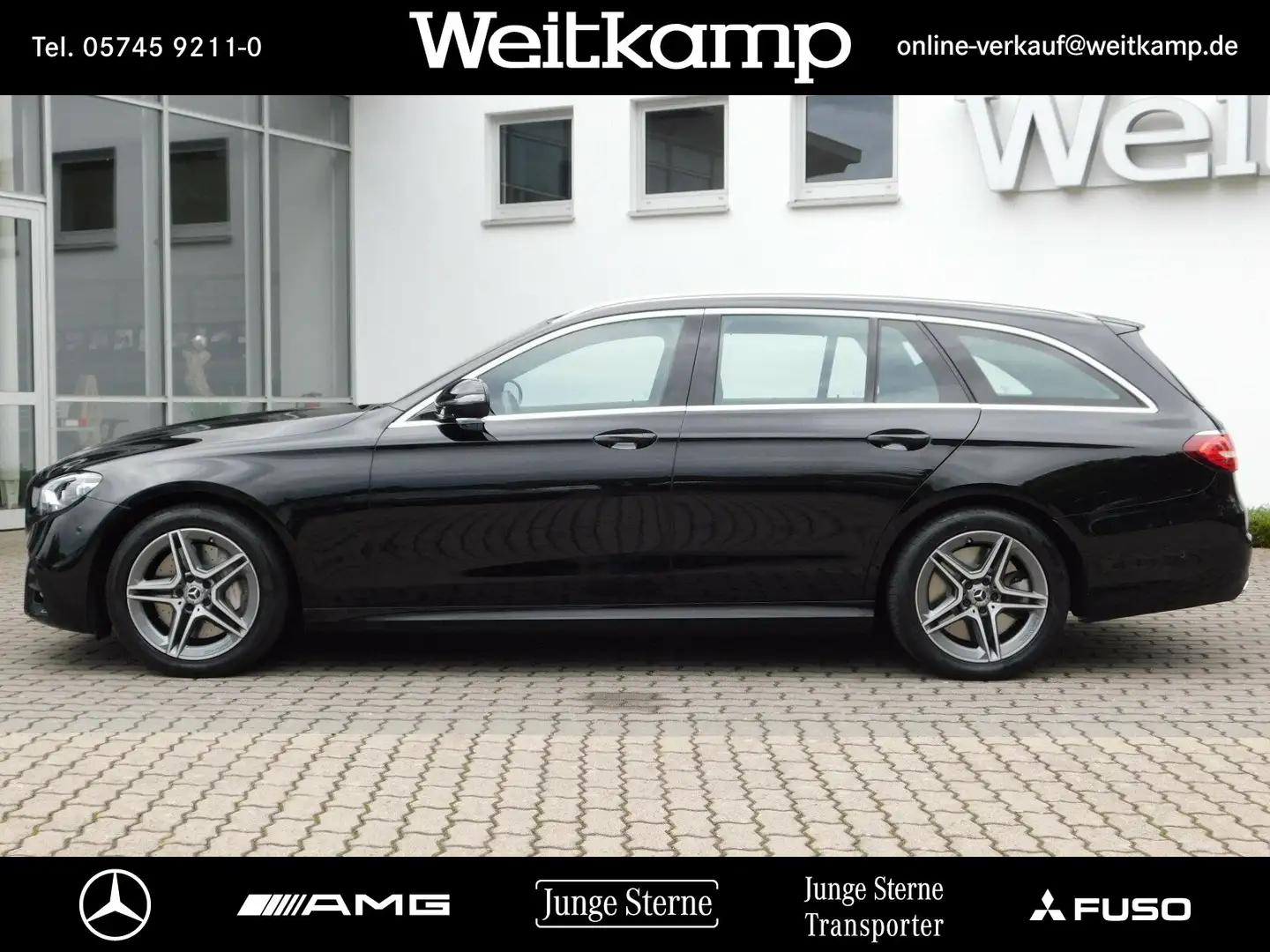 Mercedes-Benz E 300 E 300 de T AMG+AHK+360°+Distr.+Memory+Multibeam Schwarz - 2