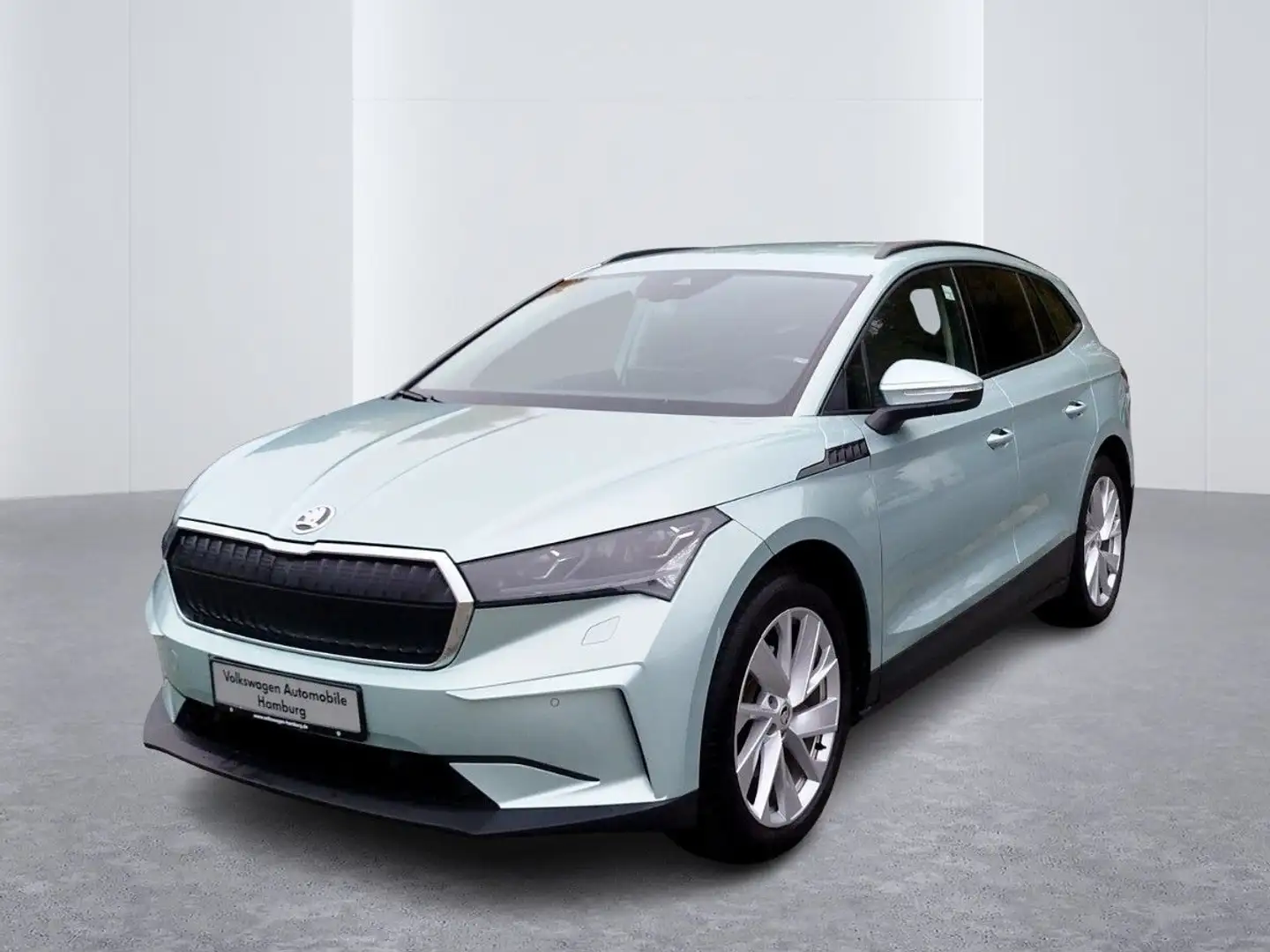 Skoda Enyaq iV 60 ACC Kamera AHK Sitzheizung Navi Silber - 2