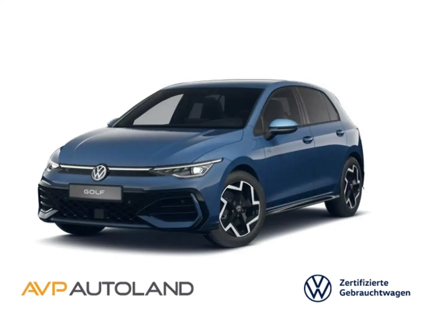 Volkswagen Golf VIII 2.0 TDI DSG R-Line | NAVI | LED | AHK Blau - 1