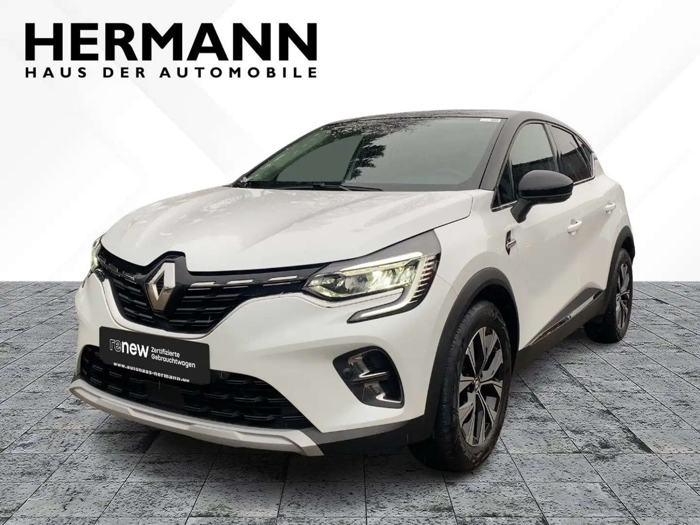 Renault Captur II 1.3 TCe 140 GPF Techno CAM*LED*NAVI*LM Weiß - 1