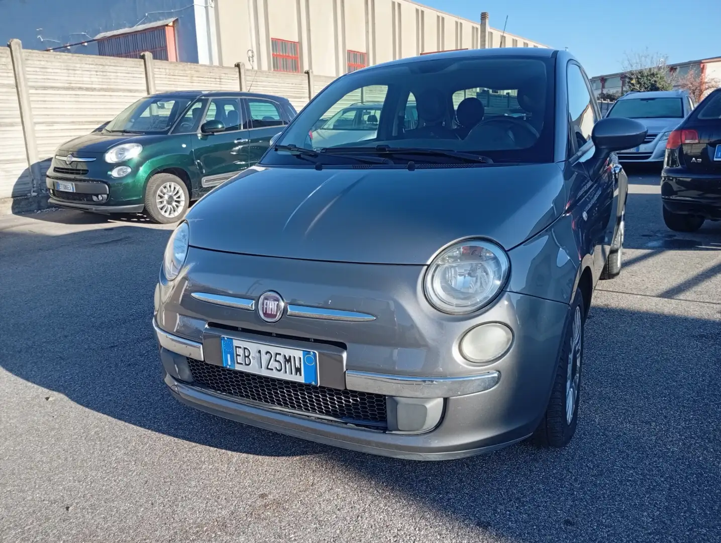 Fiat 500 500 1.2 Sport NEOPATENTATI OK Grigio - 1