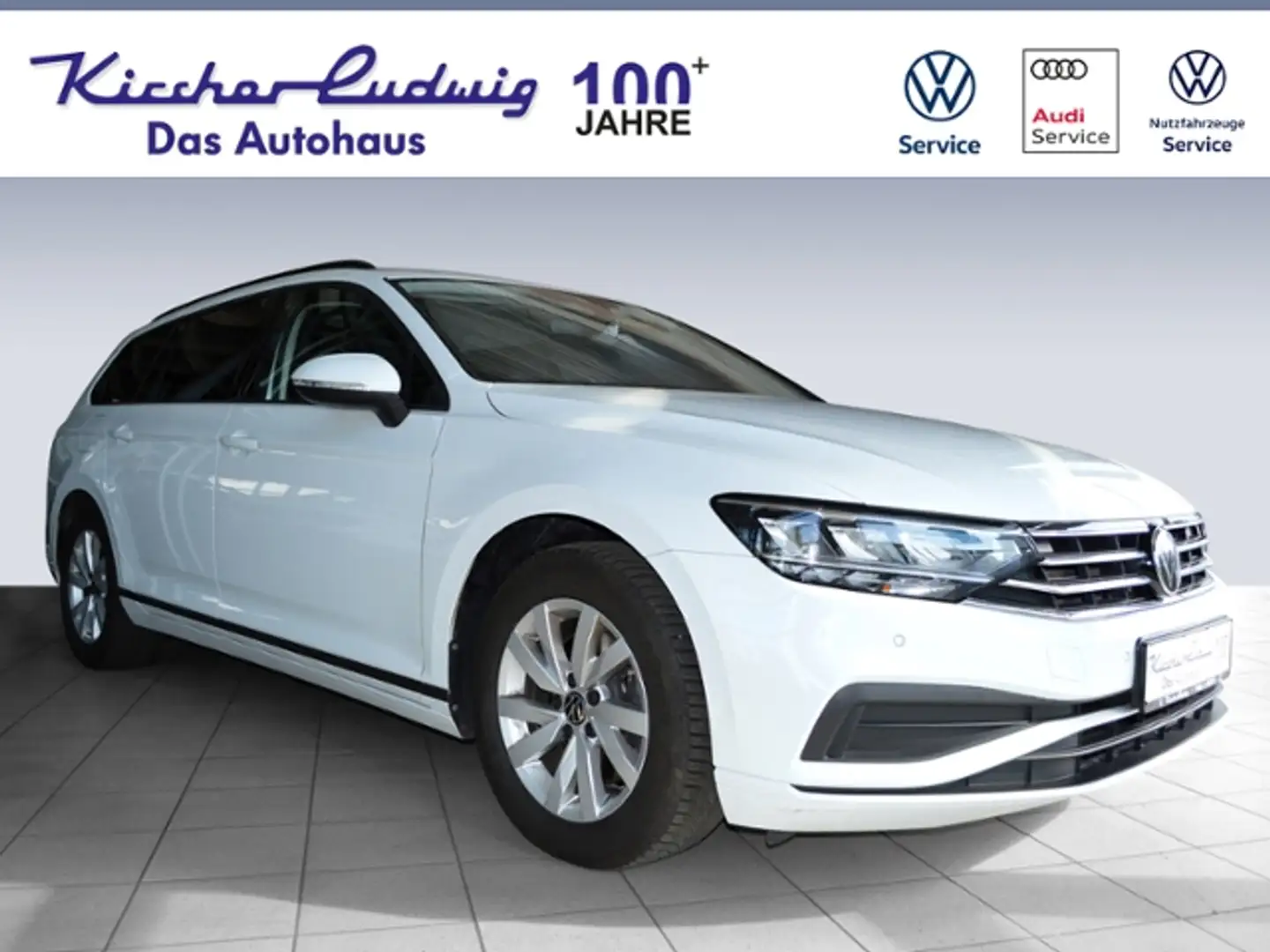 Volkswagen Passat Variant 2,0 TDI DSG Conceptline KAMERA AHK LED NAVI Blanc - 1