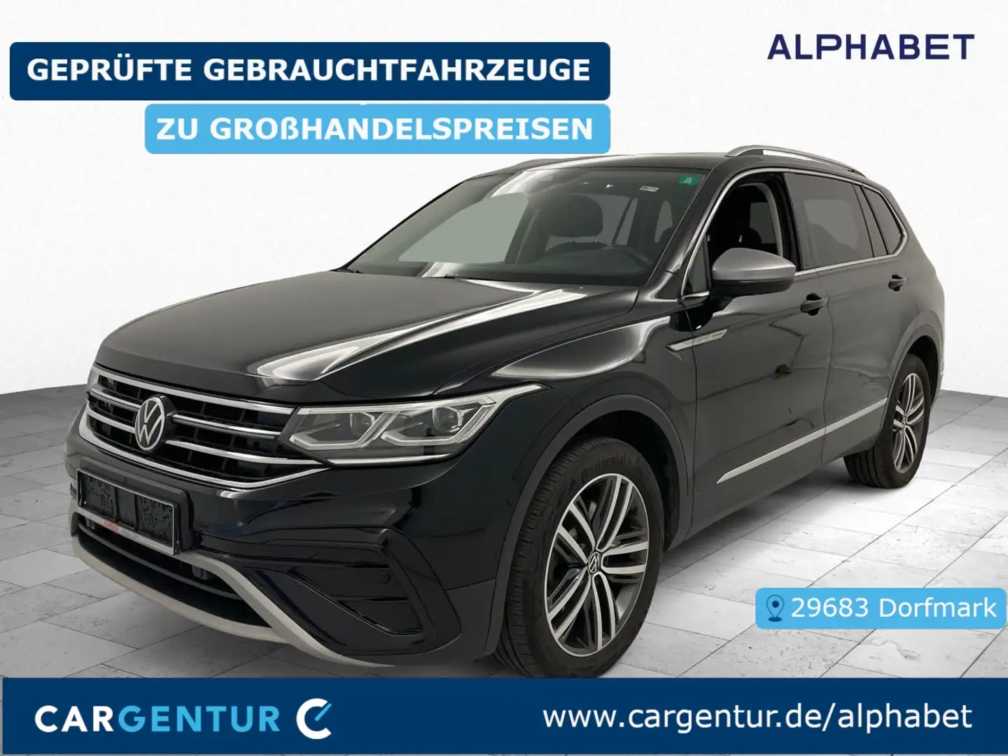Volkswagen Tiguan Allspace 2.0 TDI Elegance 4Motion Matrix Noir - 1