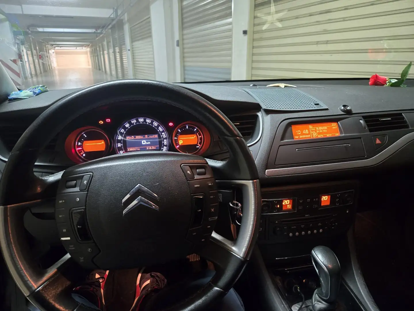 Citroen C5 C5 II 2008 Berlina 2.0 hdi 16v Exclusive auto Nero - 2