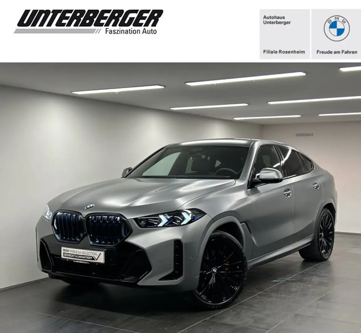 BMW X6 xDrive40d M Sportpaket Pro DA. Prof. PA. Prof. Har Grau - 1