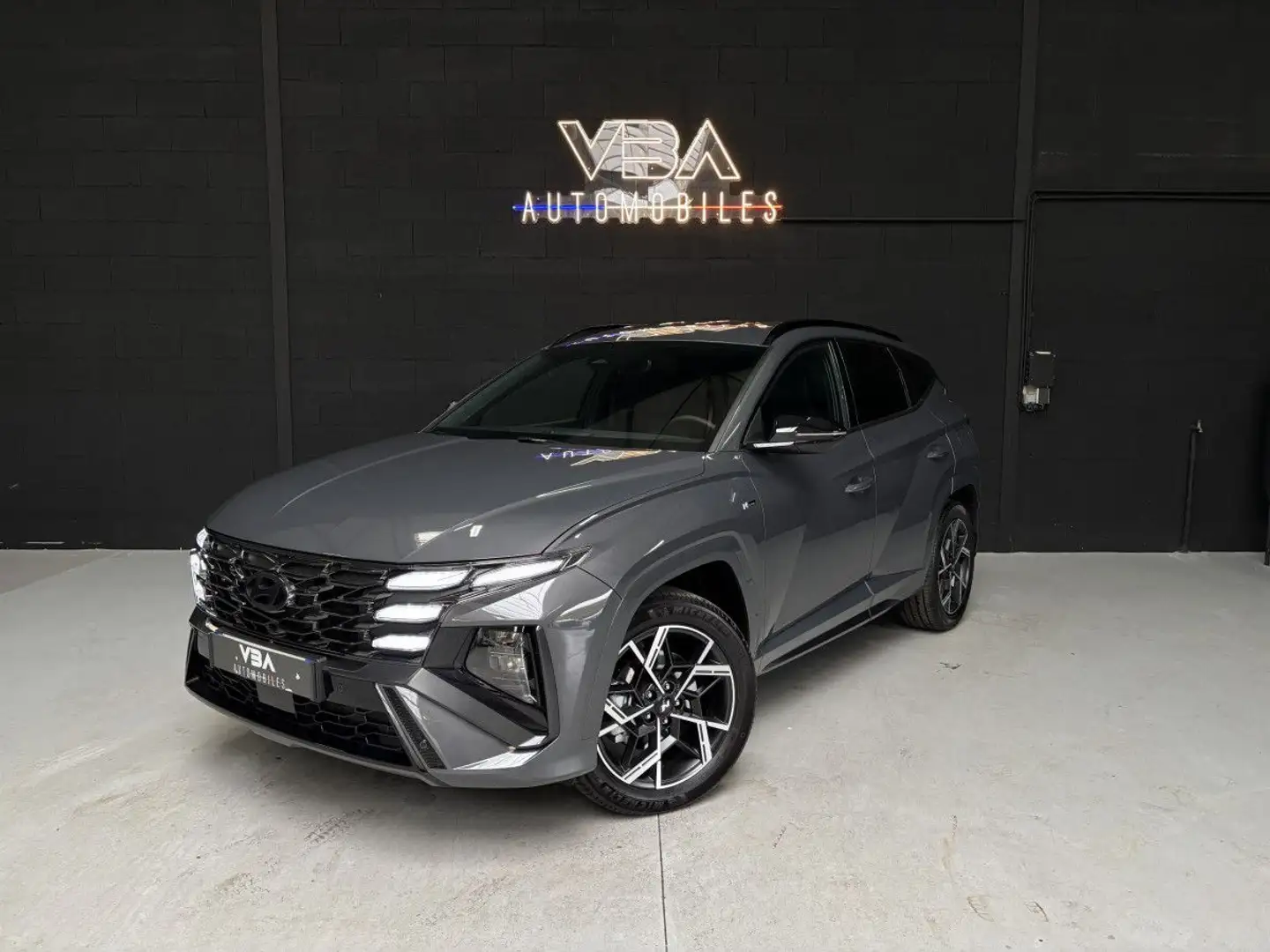 Hyundai TUCSON (4) 1.6 PHEV 253 N LINE CREATIVE Gris - 1