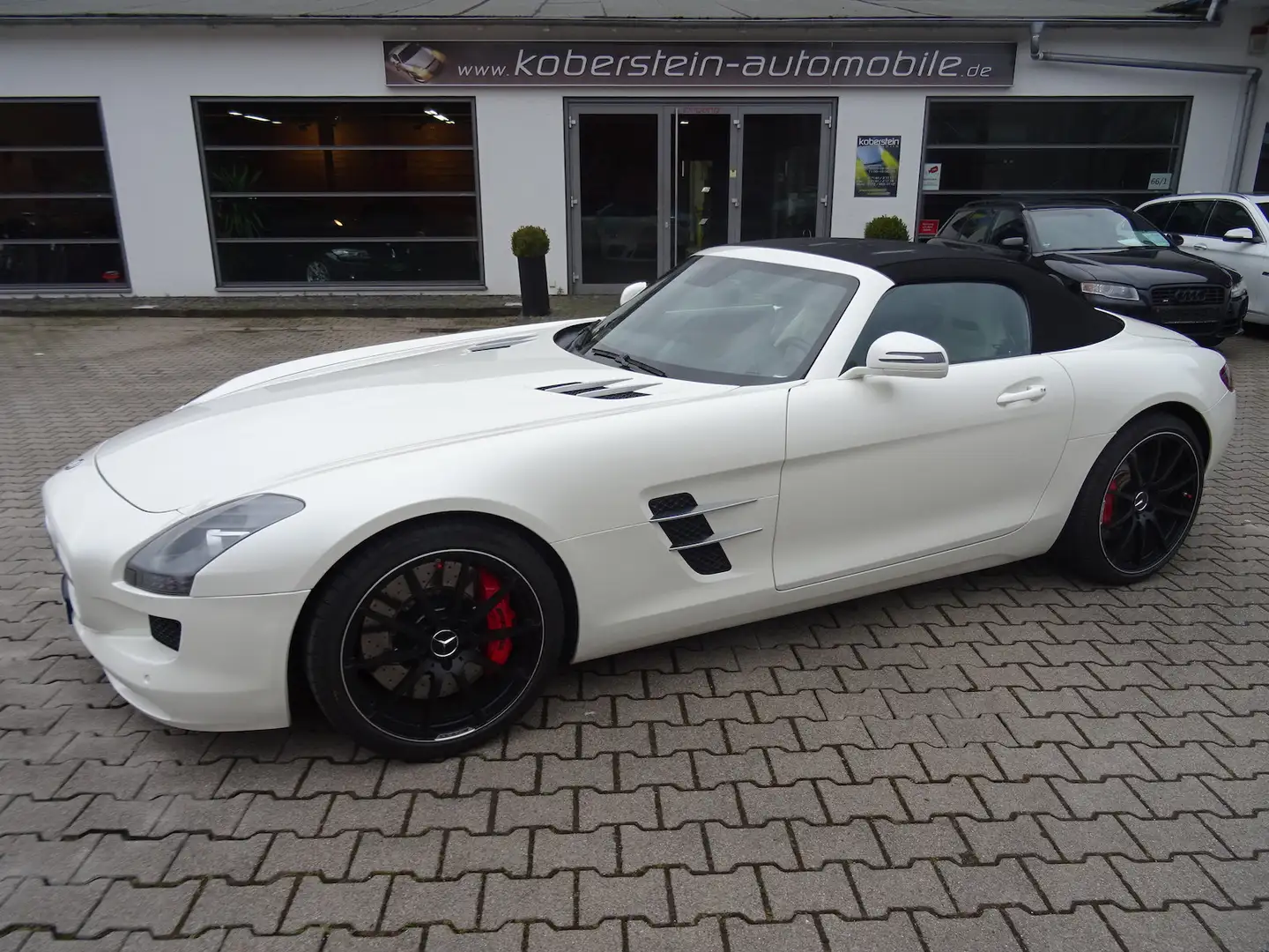 Mercedes-Benz SLS Designo Carbon Bang&Olufsen Voll NP222tsd Weiß - 1