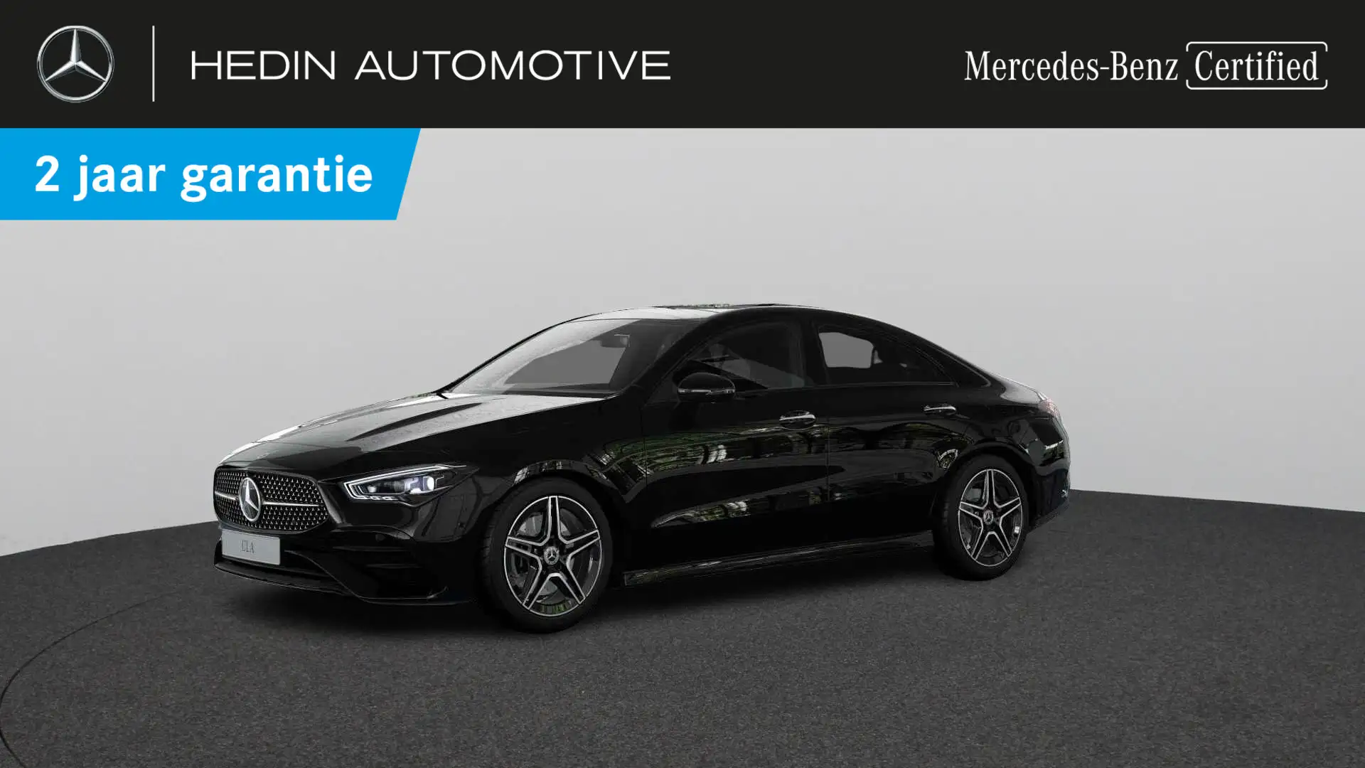 Mercedes-Benz CLA 200 D Coupé AMG Line | Panoramisch dak | Memory Zetels Schwarz - 1